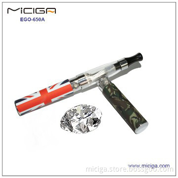 Rechargeable ego ce4s e-cigarette, stainless steel e-cigarette with c4